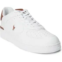 Ralph Lauren Ftw Matalavartiset tennarit 'MASTERS CRT' ruskea / offwhite