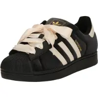 Adidas Originals Matalavartiset tennarit 'SUPERSTAR II' ecru / musta
