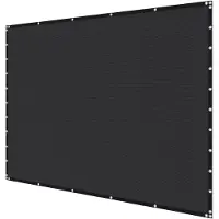Vevor 90 % aurinkosuojakangas, 10 x 10 jalan pergola-varjostin ruostumattomasta teräksestä valmistetuilla läpivienneillä, aurinkovarjostimen katoksen yksityisyyssuoja 140 GSM HDPE -materiaalista, ulko