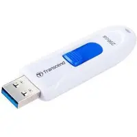 Transcend JetFlash 790, 256 GB, USB A-tyyppi, 3.2 Gen 1 (3.1 Gen 1), Liuku, 9 g, Valkoinen (TS256GJF790W)