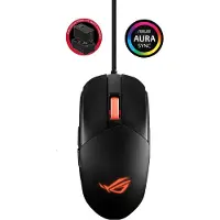 Asus ROG Strix IMPACT III, Oikeakätinen, Optinen, USB A-tyyppi, 12000 DPI, Musta