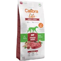 Calibra Life Dog Junior Large Fresh Beef kuivaruoka isojen rotujen nuorille koirille, 2,5 kg