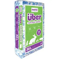 Über - Soft Paper Bedding 36l Blue/White - (45050)