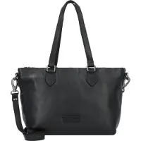 Jack kinsky Olkalaukku Nahka 27 cm Musta