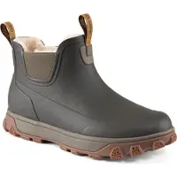 Grundens Men's Deviation Sherpa Ankle Boot Brown Kumisaappaat 43.0