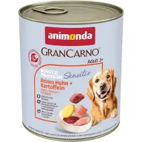 Animonda GranCarno sensitive, kana ja riisi, 800 g