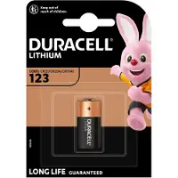 Duracell Photo CR123A 3V battery, 1 piece (123106)