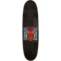 Santa Cruz X StrangerThings Hellfire Club Flames 9" Sk musta