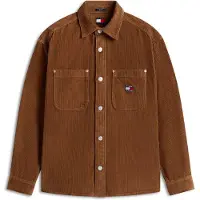 Tommy Hilfiger Tjm Rlx Washed Cord Shirt Ext - Brown - L