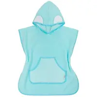 Bocioland Pyyhe-poncho BL180, vaaleansininen