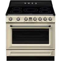 Smeg TR90IPP Victoria induktioliesi pyrolyysillä 90 cm, creme