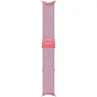 Google GA06138-WW, Kellon hihna, Pixel Watch 3 45mm, Puuvillakuitu, Hopea, 1 kpl