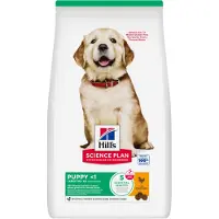 Hill's Pet Nutrition - Puppy Healthy Development Large Breed Chicken - Kuivaruoka isojen rotujen pennuille 14,5 kg - Koirat - Koiranruoka - Kuivaruoka