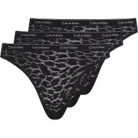 Calvin Klein Underwear Alushousut 'Icon Lace' vaaleanharmaa / musta
