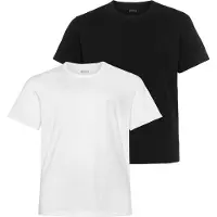BOSS for man. 50475287 Pack of 2 T-shirts Comfor white, black (5XL), Casual, Cotton, Short sleeve