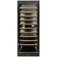Caso 664 WineSafe 300 Smart vapaasti seisova viinikaappi 300 pulloa, musta