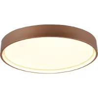 TRIO Doha LED kattovalaisin 45cm 2300+3000+4000K 29W kahvinruskea