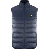 Lyle & Scott Wadded Gilet - Blue - XS