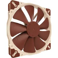 Noctua NF-A20 5V PWM -tuuletin, SSO2-laakeri, 200 mm, beige/ruskea