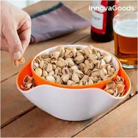 InnovaGoods Apertitifit kulhot - - 2 in 1 - Muovia - 2 Kappaletta - Moderni