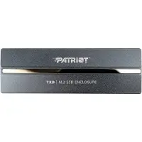 Patriot Memory – Patriot TXD SSD Enclosure M.2 PCIe 2230-2280 to USB 3.2 Gen 2 10 Gbit/s Black Aluminum with Heatsink (PV810UPNGM)