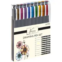 Nassau Fineliners Colour 10-setti