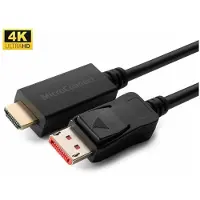 Microconnect DisplayPort – HDMI -kaapeli, jossa 4K, 2 m, musta