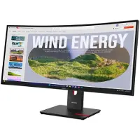 Lenovo ThinkVision T34WD-40 LED display 86.4 cm (34") 3440 x 1440 pixels Wide Quad HD+ Black
