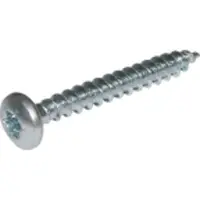 SOLAR PLUS Spunskrue 5,0x30 mm panhoved Torx 25 kærv Elforzinket - (500 stk.)