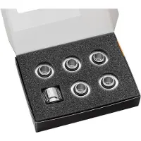 EKWB EK-Quantum Torque 6-Pack STC 10/16 -puristusliitinsarja, nikkeli