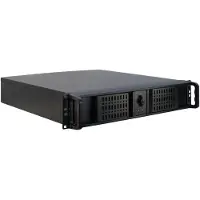 Value 2U-2098-SK, Teline, Palvelin, Musta, mikro ATX, Mini-ITX, Terästä, 2U (88887180)