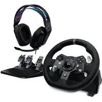 Logitech G920 EU + G335 Black (991-000551)