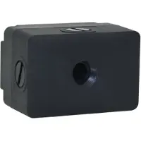 Alphacool Eisstation 40 DC-LT, pumpun kansi + nestesäiliö, musta
