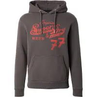 Superdry Collegepaita mudanvärinen / punainen