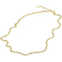 Timi Of Sweden Hugo Chain Necklace Stainless Steel Gold