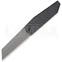 We Knife Collinear WE22034D-3 Stonewashed Böhler M390, Tiger Stripe Pattern Flamed Titanium, pocket knife
