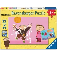 Ravensburger Seikkailija Dora Palapelit 2x12 Palaa
