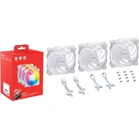 XPG VENTO 120 ARGB PWM, Tuuletin, 12 cm, 300 RPM, 1850 RPM, Valkoinen (75261455)