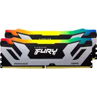 Kingston FURY Renegade RGB CUDIMM 48 Gt (2 x 24 Gt) DDR5 8800 MHz, CL42 -muisti, hopea (XMP)