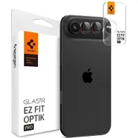 Spigen Optik Pro L-Series 2-pack iPhone Air Lens Glass - Black and Red