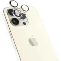 EPICO Aluminium Lens, iPhone 14 Pro / 14 Pro Max -kameran linssinsuoja, Kulta