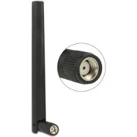 DeLOCK – ZigBee Antenna Multi Bluetooth GSM LTE UMTS WLAN RP-SMA 1-4.3 dBi Omnidirectional Joint (88969)