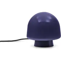 Kave Home Reig-pöytävalaisin sininen lasi ⌀ 20 cm