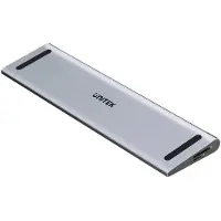 UNITEK 4K KVM -TELAKKAUSASEMA, USB-C, HDMI TELINEELLÄ