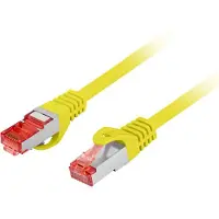 Lanberg PCF6-10CU-1500-Y, 15 m, Cat6, S/FTP (S-STP), RJ-45, RJ-45, Keltainen