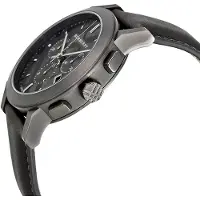 Burberry BU9364 Musta Chrono Quartz Miesten katsella
