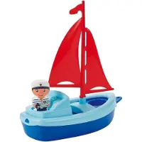 Ecoiffier Sailing Boat + Sailor