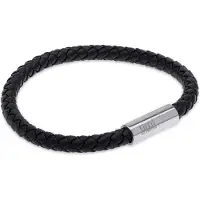 Timi Of Sweden Oliver Leather Bracelet Stainless Steel