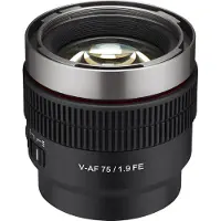 Samyang V-Af 75Mm T1.9 Sony Fe teleobjektiivi