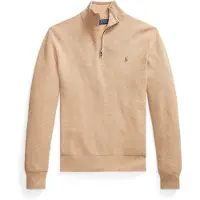 Ralph Lauren for man. 710932304500 Beige cotton and piqué knit sweater (S), Casual